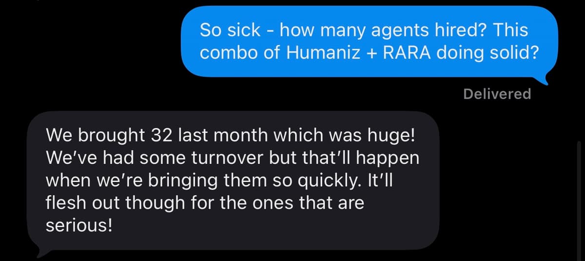 Customer testimonial